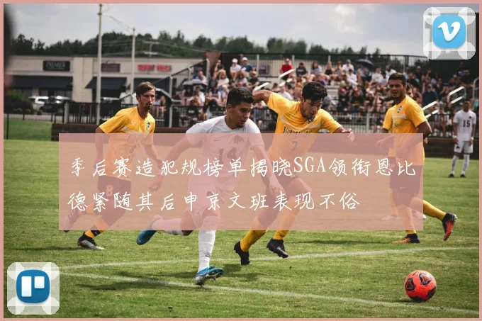 季后赛造犯规榜单揭晓SGA领衔恩比德紧随其后申京文班表现不俗